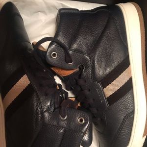 Sz 9.5 Bally Atilio High top Sneaker